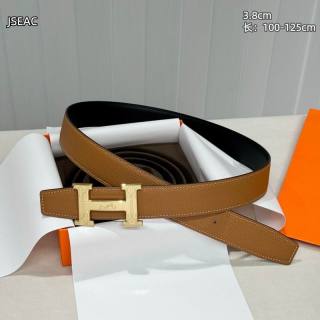 2025.12.19 Original Quality Hermes Belt 38mmX100-125cm 619