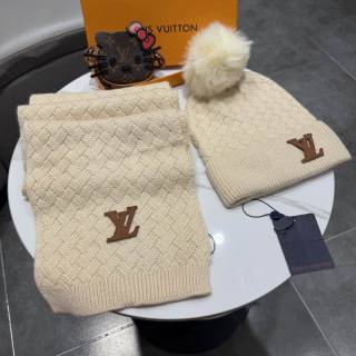 2026.01.06 Super Perfect LV Scarf Hat 1258