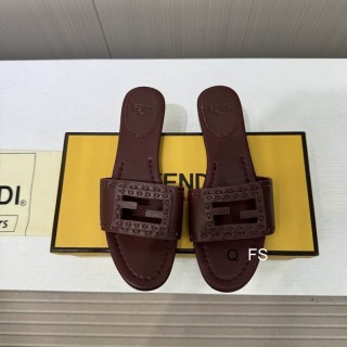 2026.06.09 Super Perfect Fendi Women Slippers size35-40 378