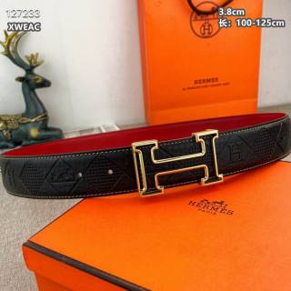 2024.12.10 Original Quality Hermes belt 38mmX100-125cm 136