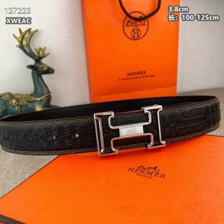 2024.12.10 Original Quality Hermes belt 38mmX100-125cm 129