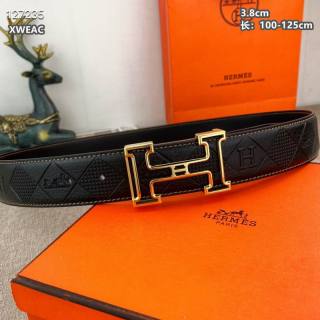 2024.12.10 Original Quality Hermes belt 38mmX100-125cm 140
