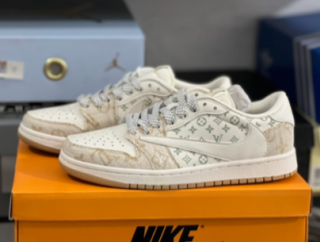 Travis Scott x LV x Air Jordan 1