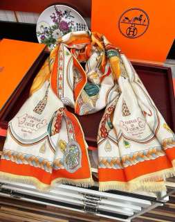 2025.02.11 Hermes Scarf  65X185cm 1158