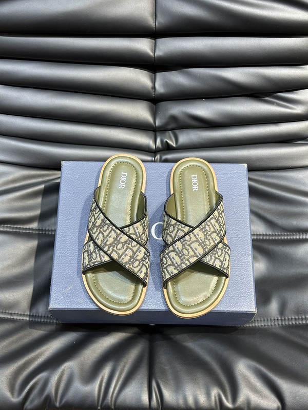2025.03.03 Super Perfect Dior Men Slippers Size38-46 634