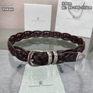 2025.04.10 Original Quality Brunello Cucinelli Belt 30mmX95-115cm 017