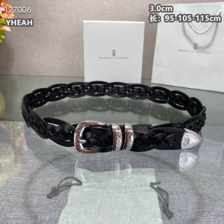 2025.04.10 Original Quality Brunello Cucinelli Belt 30mmX95-115cm 015