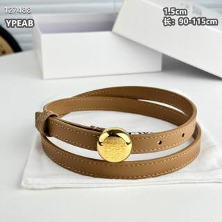 2025.04.10 Original Quality Loewe Belt 15mmX90-115cm 124