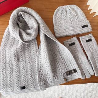 2027.11.03 Super Perfect Loro Piana Scarf Hat Gloves 043