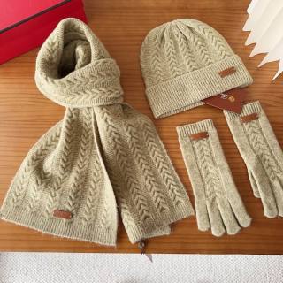 2027.11.03 Super Perfect Loro Piana Scarf Hat Gloves 039