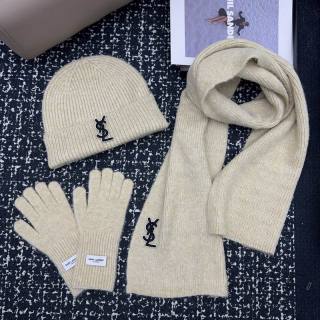 2025.11.26 Super Perfect YSL scarf hat gloves 259