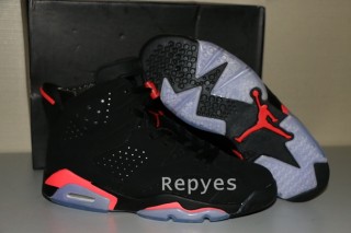 2014 Air Jordan 6 Black lnfrared Perfect
