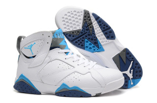 Perfect Air Jordan 7 Retro White Blue