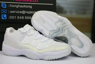Authentic Air Jordan 11 Low GS PRM HC “Frost White”