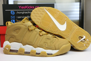 Authentic Nike Air More Uptempo Premium “Flax”