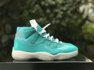 Authentic Air Jordan 11 GS “Miami Dolphins”