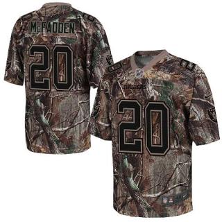 Nike Oakland Raiders #20 Darren McFadden Camo Men's Stitched NFL Realtree Elite Jersey