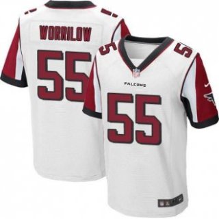 Nike Atlanta Falcons 55 Paul Worrilow White Stitched NFL Elite Jersey