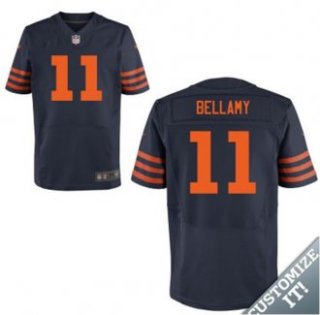 Nike Chicago Bears -11 Blue Orange Bellamy Elite Throwback Jersey