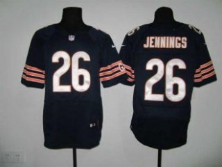 Nike Bears -26 Tim Jennings Navy Blue Team Color Stitched NFL Elite Jersey