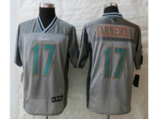 NEW Miami Dolphins -17 Tannehill Grey Jerseys(Vapor Elite)