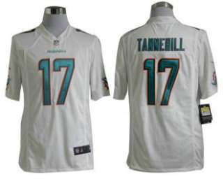 Nike Dolphins -17 Ryan Tannehill White Stitched NFL Game Jersey