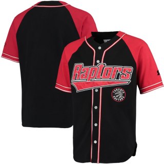 Men's Toronto Raptors Starter Red Baseball Jersey