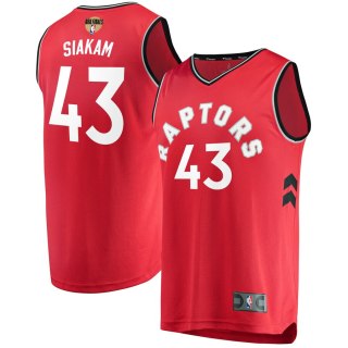 Men's Toronto Raptors Pascal Siakam Red 2019 NBA Finals Jersey - Icon Edition