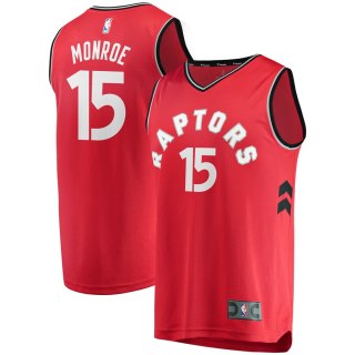 Men's Toronto Raptors Greg Monroe Red Fast Break Replica Jersey - Icon Edition