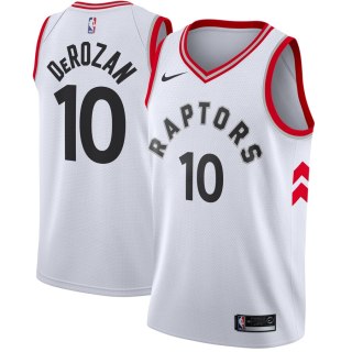 Men's Toronto Raptors DeMar DeRozan Nike White Swingman Jersey - Association Edition