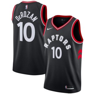 Men's Toronto Raptors DeMar DeRozan Nike Black Swingman Jersey Statement Edition