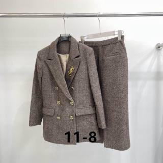 2023.12.18 YSL Skirt Suit S-XL 003