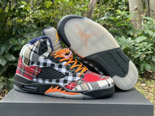Authentic Air Jordan 5 WMNS Plaid