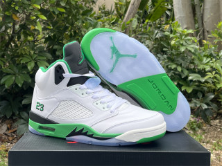 Authentic Air Jordan 5 “Lucky Green” WMNS