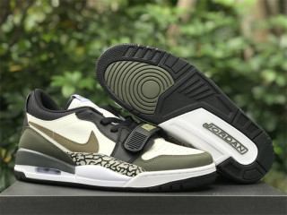 Authentic Air Jordan Legacy 312 Low White/Black/Green