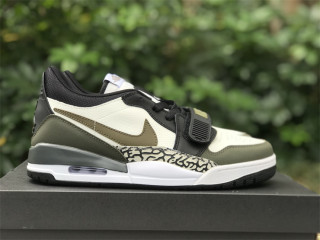 Authentic Air Jordan Legacy 312 Low GS White/Black/Green