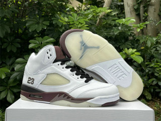 Authentic A Ma Maniére x Air Jordan 5 Violet Ore