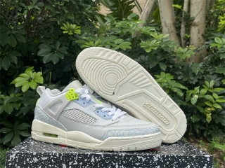 Authentic Jordan Spizike Low White/Grey/Gris