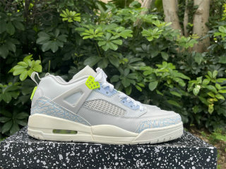 Authentic Jordan Spizike Low GS White/Grey/Gris