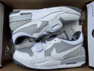 Authentic Air Jordan Legacy 312 Low GS White/Grey