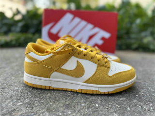 Authentic Nike Dunk Low Yellow/White