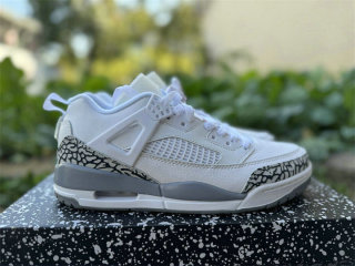Authentic Jordan Spizike Low GS White/Blanc