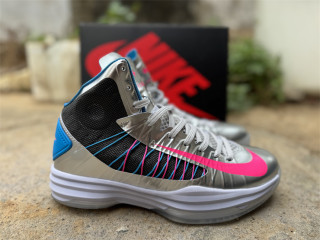 Authentic Nike Hyperdunk 2012 Silver/Black