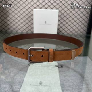 2025.12.18  Original Quality Brunello Cucinelli Belt 30mmX95-115cm 043