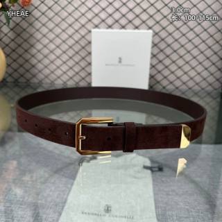 2025.12.18  Original Quality Brunello Cucinelli Belt 30mmX95-115cm 048