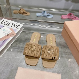 2026.03.23 Super Perfect MiuMiu Women Slippers sz35-40 525