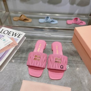 2026.03.23 Super Perfect MiuMiu Women Slippers sz35-40 522