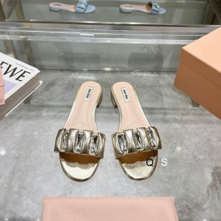 2026.03.23 Super Perfect MiuMiu Women Slippers sz35-40 519