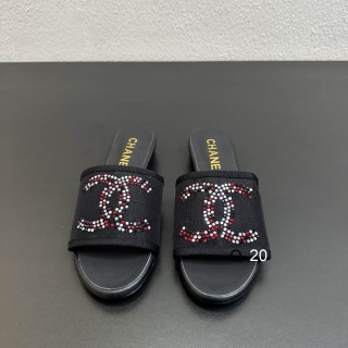 2026.04.08 Super Perfect Chanel Women Slippers Size35-40 1338