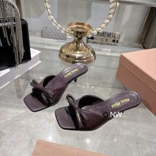 2026.04.17 Super Perfect MiuMiu Women Slippers sz35-40 527